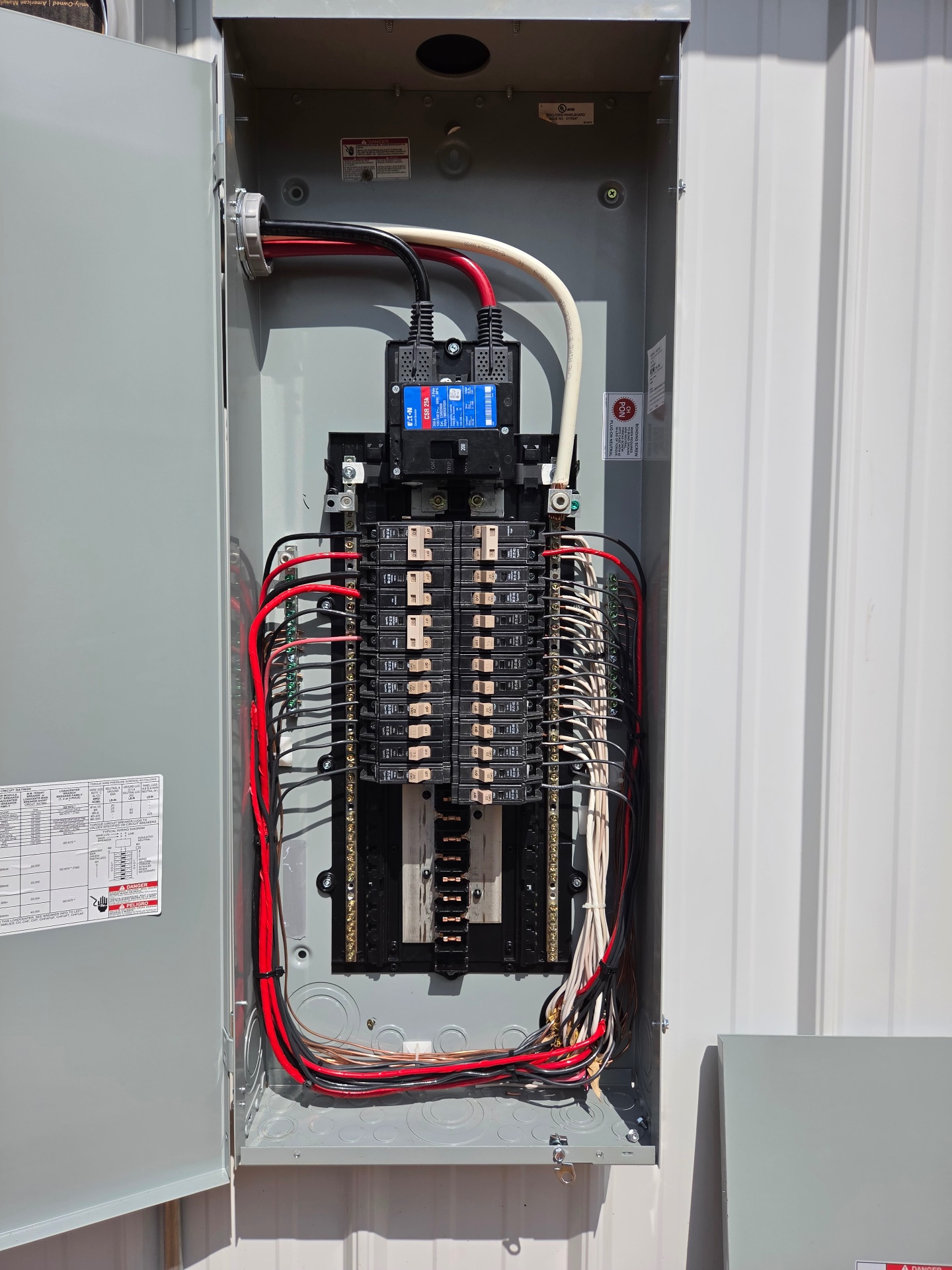 Recent electrical project completed by Triple Z Electric